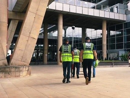 Equipe da Atta’M no terminal do aeroporto